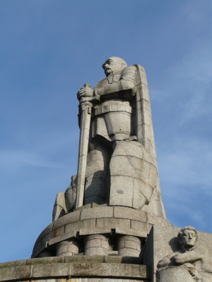 Bismarck Denkmal in Hamburg