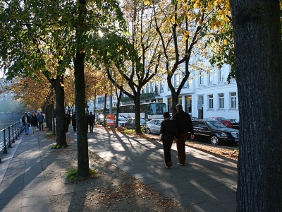 Herbst am Neuen-Jungfernstieg