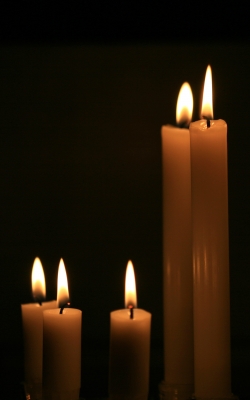 Fünf Kerzen