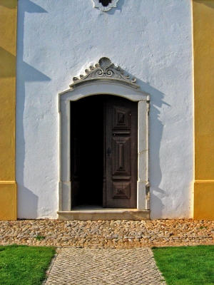 Spanien Algarve Kirchentür