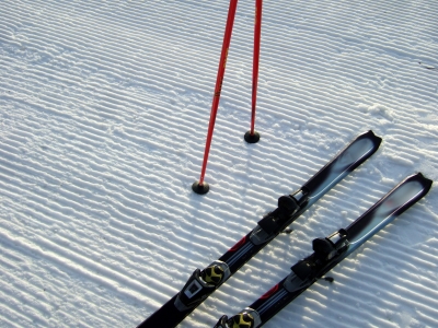 Ski-Opening am Morgen