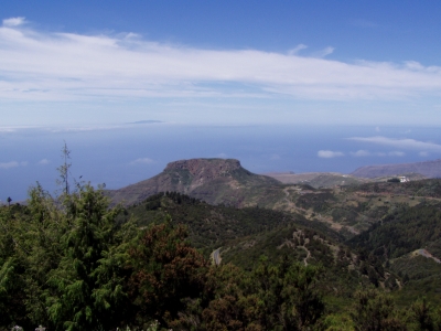 Blick von Gomera nach El Hierro