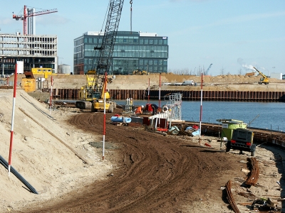 Hafencity - Baustelle Dalmannkaitreppen