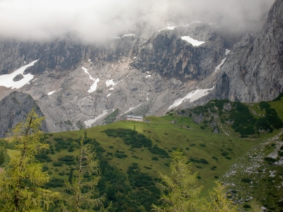 Dachstein in den Wolken 2