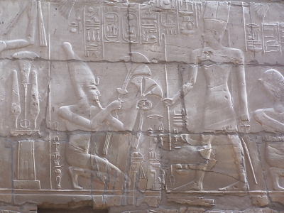 im Luxor-Tempel Ägypten