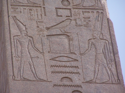 im Karnak-Tempel Luxor Ägypten