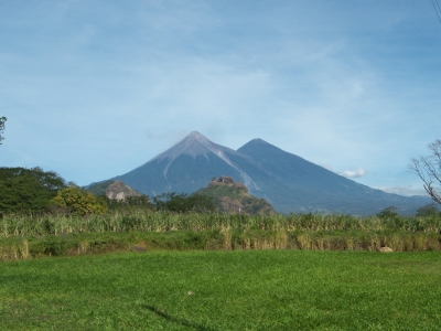 Vulkan in Guatemala