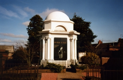 "Mausoleum des Poeten Robert Burns"