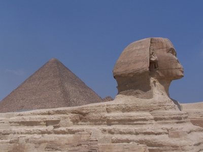 Sphinx in Gizeh Ägypten