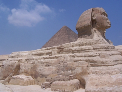 Sphinx in Gizeh Ägypten