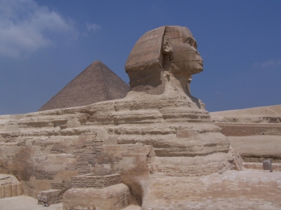 Sphinx in Gizeh Ägypten