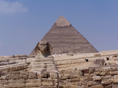 Sphinx in Gizeh Ägypten