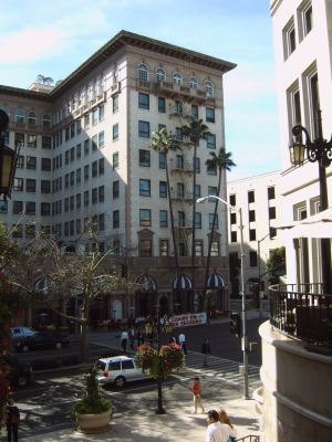 Das Hotel Beverly Wilshire in dem Pretty Woman gedreht wurde