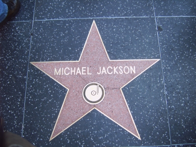 Walk of Fame. Der Stern von Michael Jackson