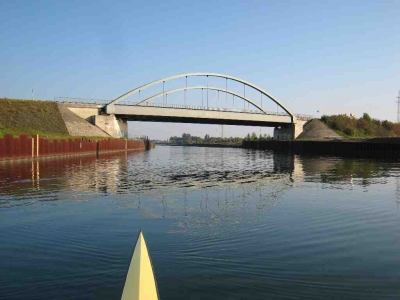 Drucksbrücke über den Dortmund-Ems-Kanal