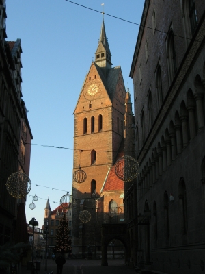 Hannover - Blick auf die Marktkirche