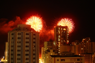 Feuerwerk in Brasilien