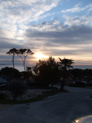 Sonnenaufgang an der Cote d'Azur