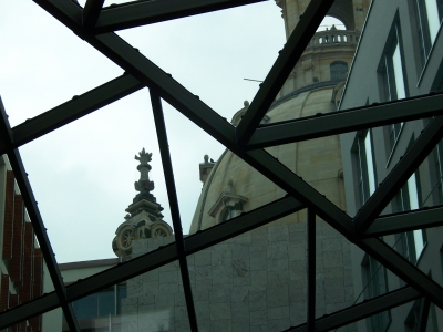 Frauenkirche Dresden aus anderer Perspektive