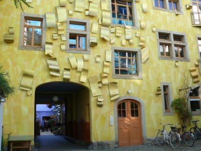 Hinterhausidylle in Dresden