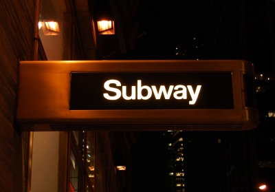 Subway Schild
