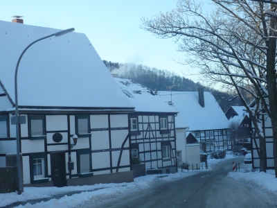 Fachwerkhäuser im Sauerland