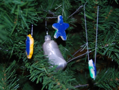 Salzgebäck für den Tannenbaum