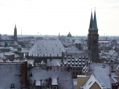 Dächer von Nürnberg