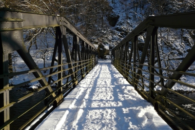 Winter-Brücke