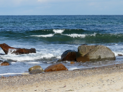 Wellen und Steine 1