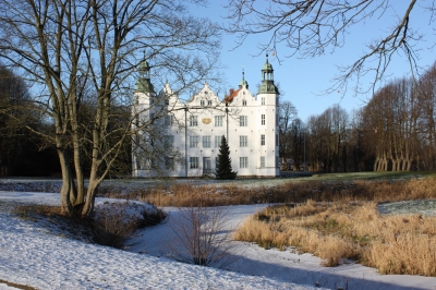 kalter Tag am Schloss
