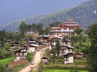 Gangtey Dorf