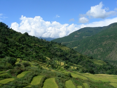 Bhutanesische Landschaft
