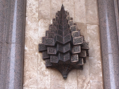 Moschee Hassans II. in Casablanco- Detail