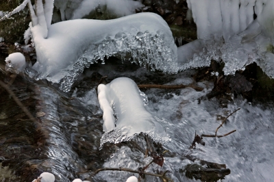 Wasser und Eis