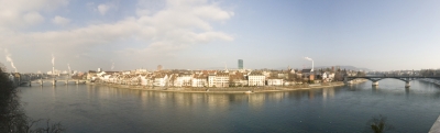 Panorama von der Pfalz, Basel