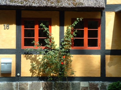 Fachwerkhaus bei Nysted Detail