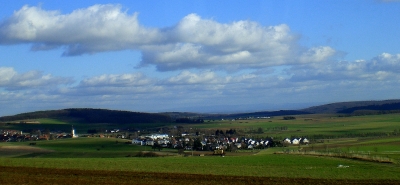 Landschaft bei Weilburg an der Lahn
