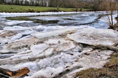 Eisgang auf der Ahr