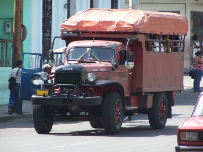 Bus in Kuba