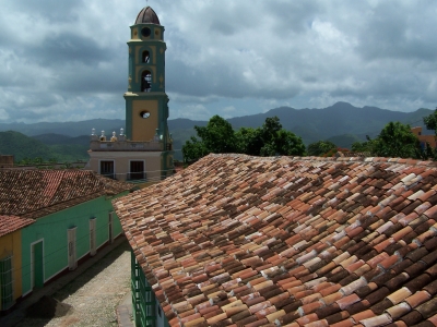 Ausblick in Trinidad Kuba