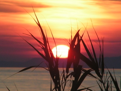 Sonnenuntergang Griechenland