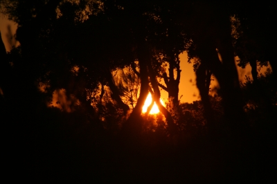 Sonnenuntergang am Pag