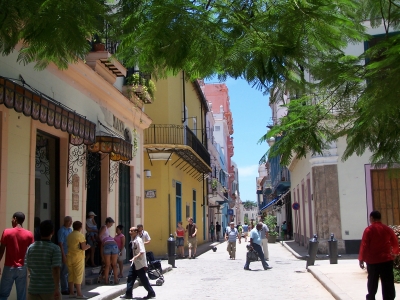 Straße in Alt-Havanna