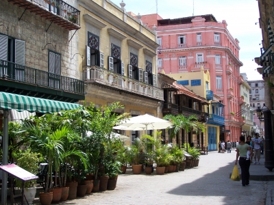 Altstadtstraße in Havanna