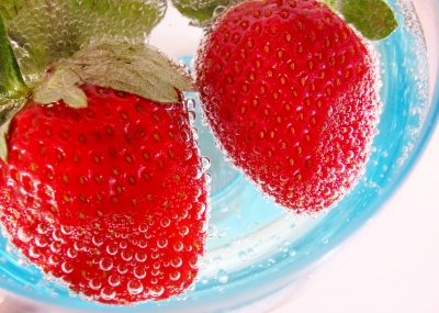 Erdbeer-Sprudel