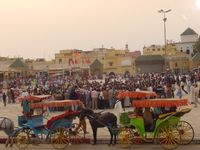 Markt von Fes Marokko