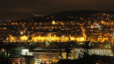 Stuttgart Hbf, Blick nach norden