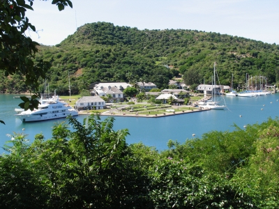 Segelhafen auf Antigua