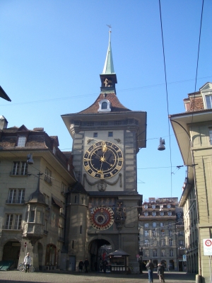 Der Zytgloggenturm in Bern